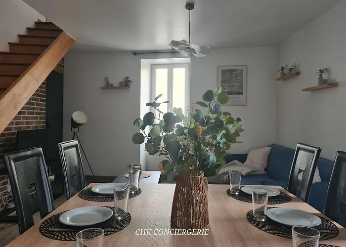 Сasa de vacaciones Le Pautin T3 Cozy A 10 Min Du Puy Dufou Saint-Malo-du-Bois